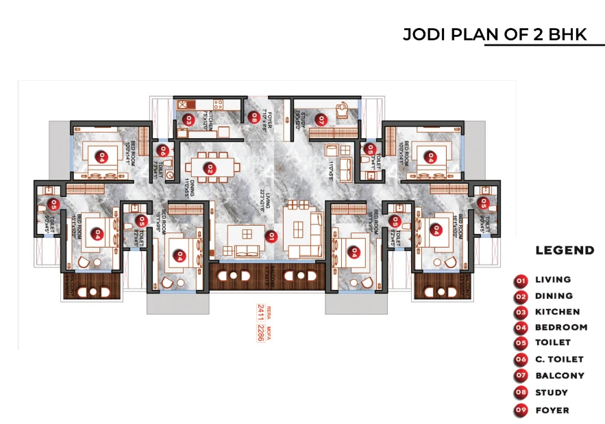 3 bhk jodi
